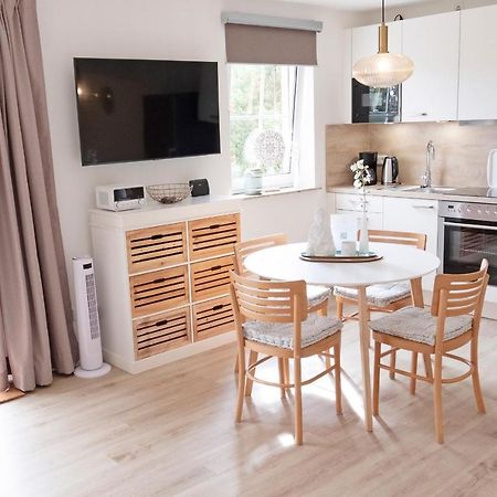 Fewo1846 Strandresidenz Wassersleben - Ostseenest - Modernes Studioapartment Mit Balkon Am Strand Harrislee Bagian luar foto