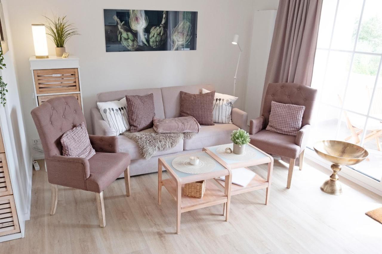Fewo1846 Strandresidenz Wassersleben - Ostseenest - Modernes Studioapartment Mit Balkon Am Strand Harrislee Bagian luar foto