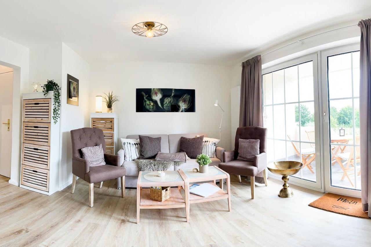 Fewo1846 Strandresidenz Wassersleben - Ostseenest - Modernes Studioapartment Mit Balkon Am Strand Harrislee Bagian luar foto